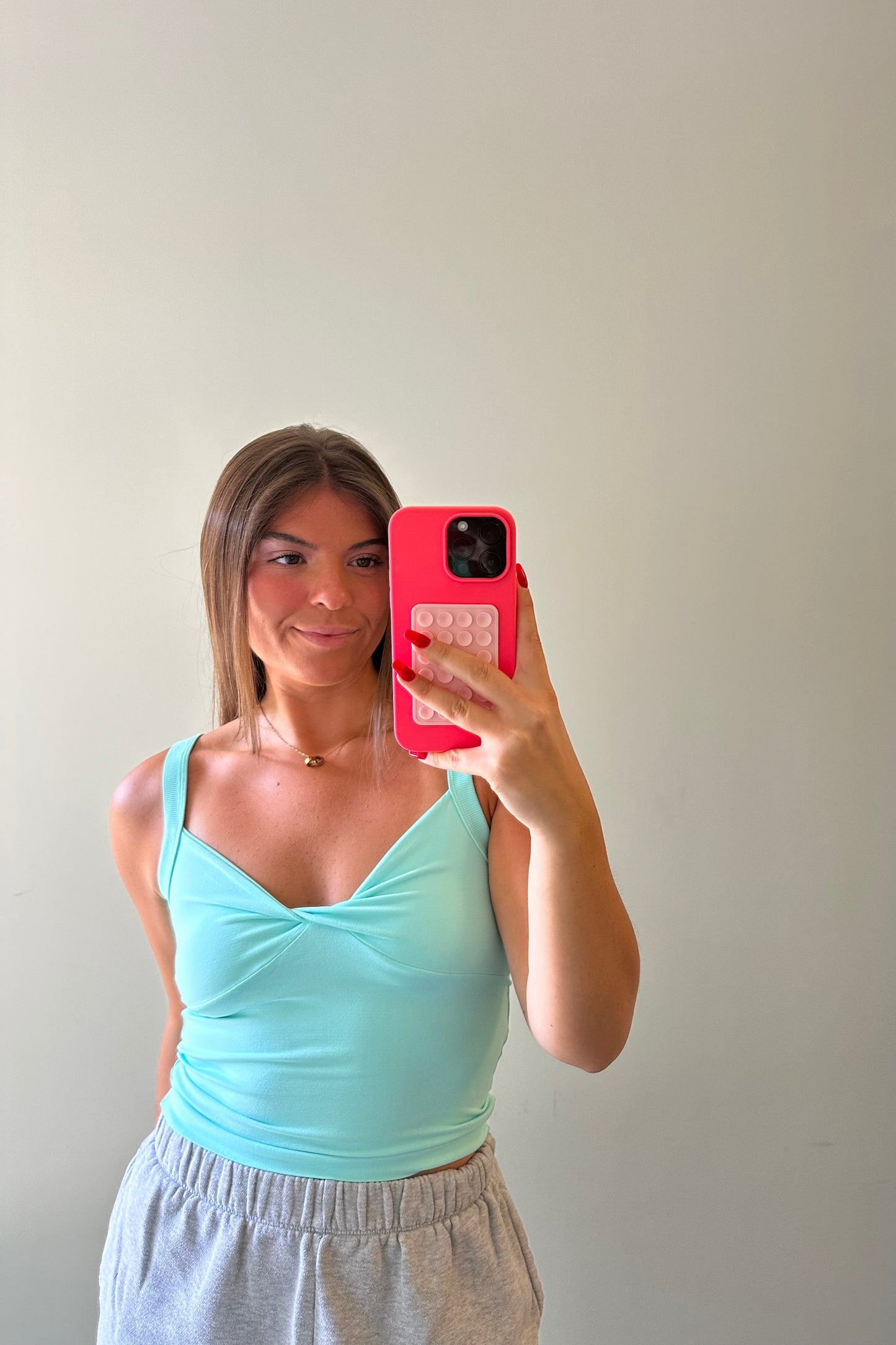 The Comfort Double Twist Tank