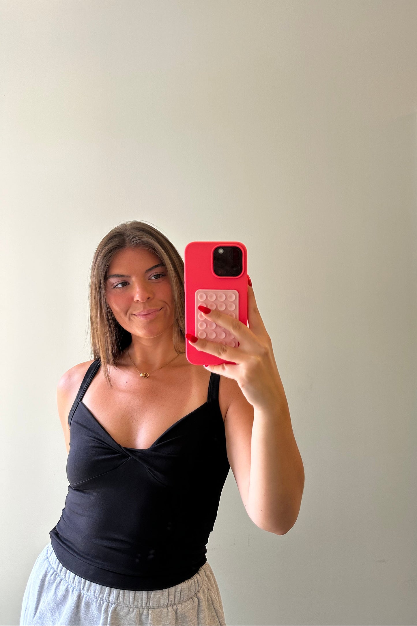The Comfort Double Twist Tank