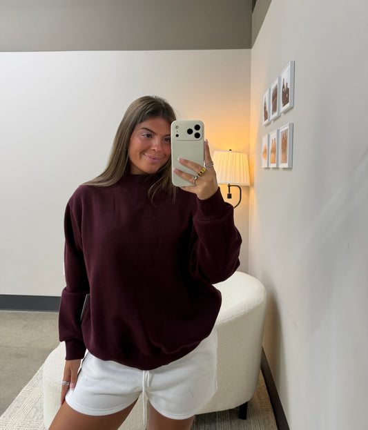 The Plush Mock Neck