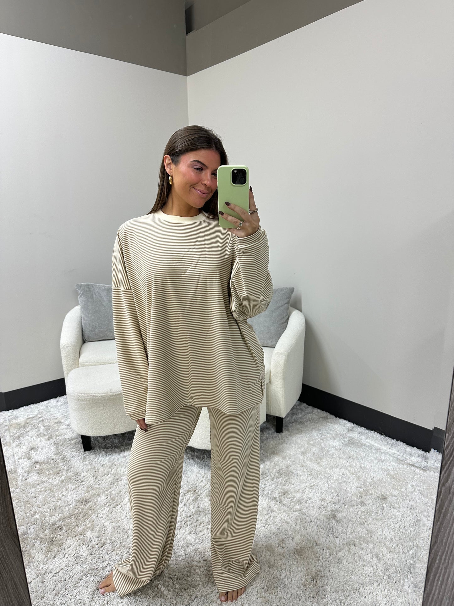 The Haven Striped Bottoms