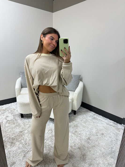 The Haven Striped Bottoms