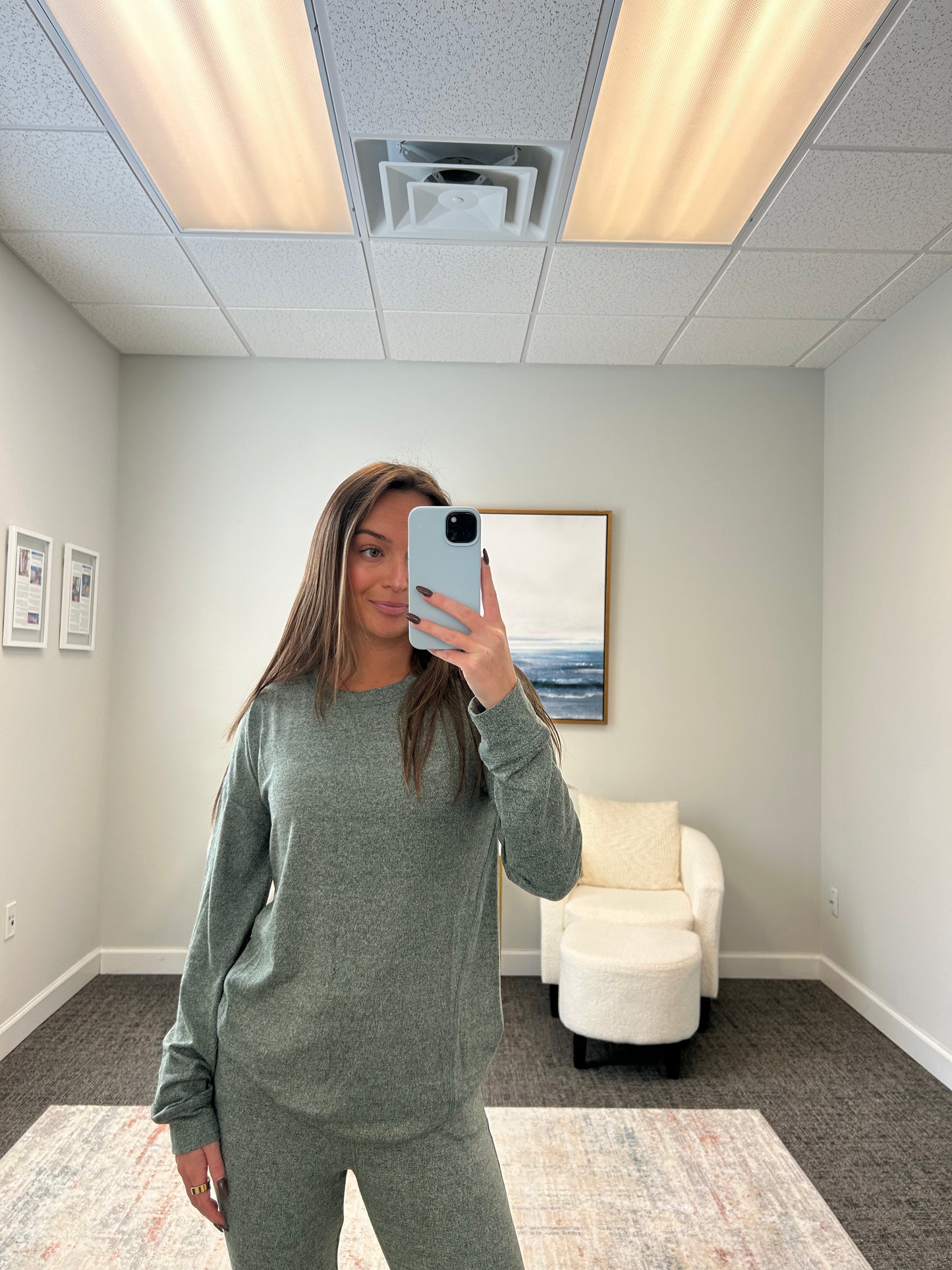 The Brushed Crew Long Sleeve