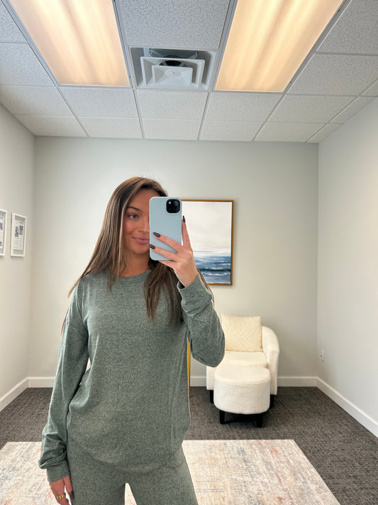 The Brushed Crew Long Sleeve