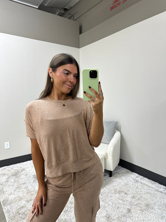 The Brushed Dolman Tee