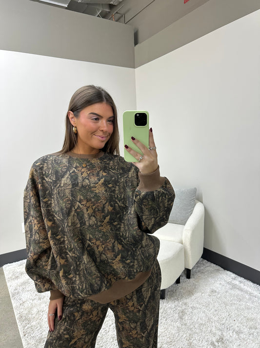 The Camo Crewneck