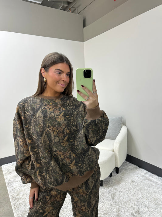 The Camo Crewneck