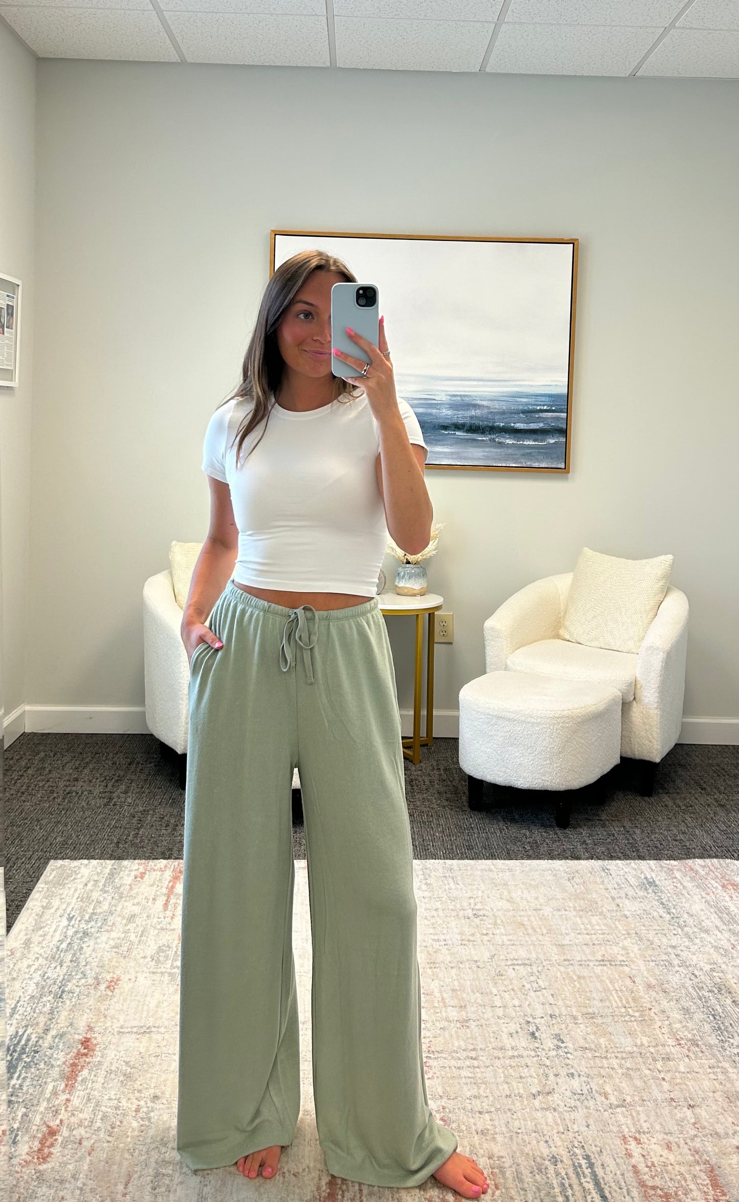 The Laid Back Brushed Pants