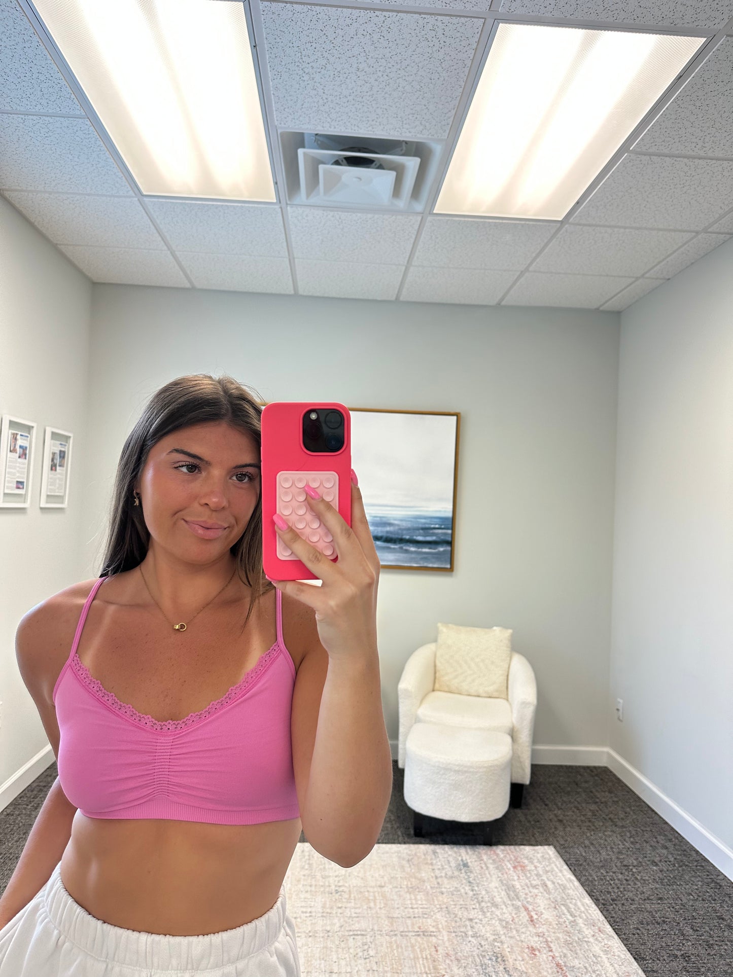 The Comfort Lacey Flower Bralette