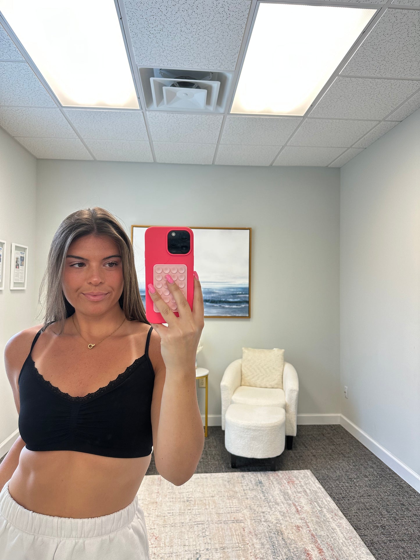 The Comfort Lacey Flower Bralette