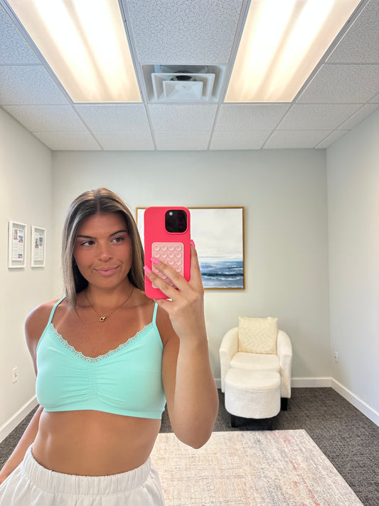 The Comfort Lacey Flower Bralette