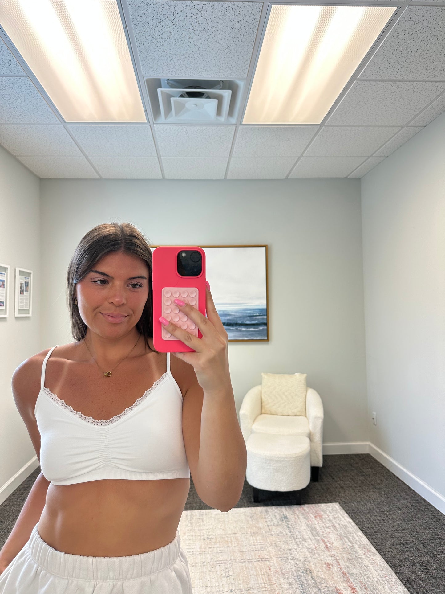 The Comfort Lacey Flower Bralette