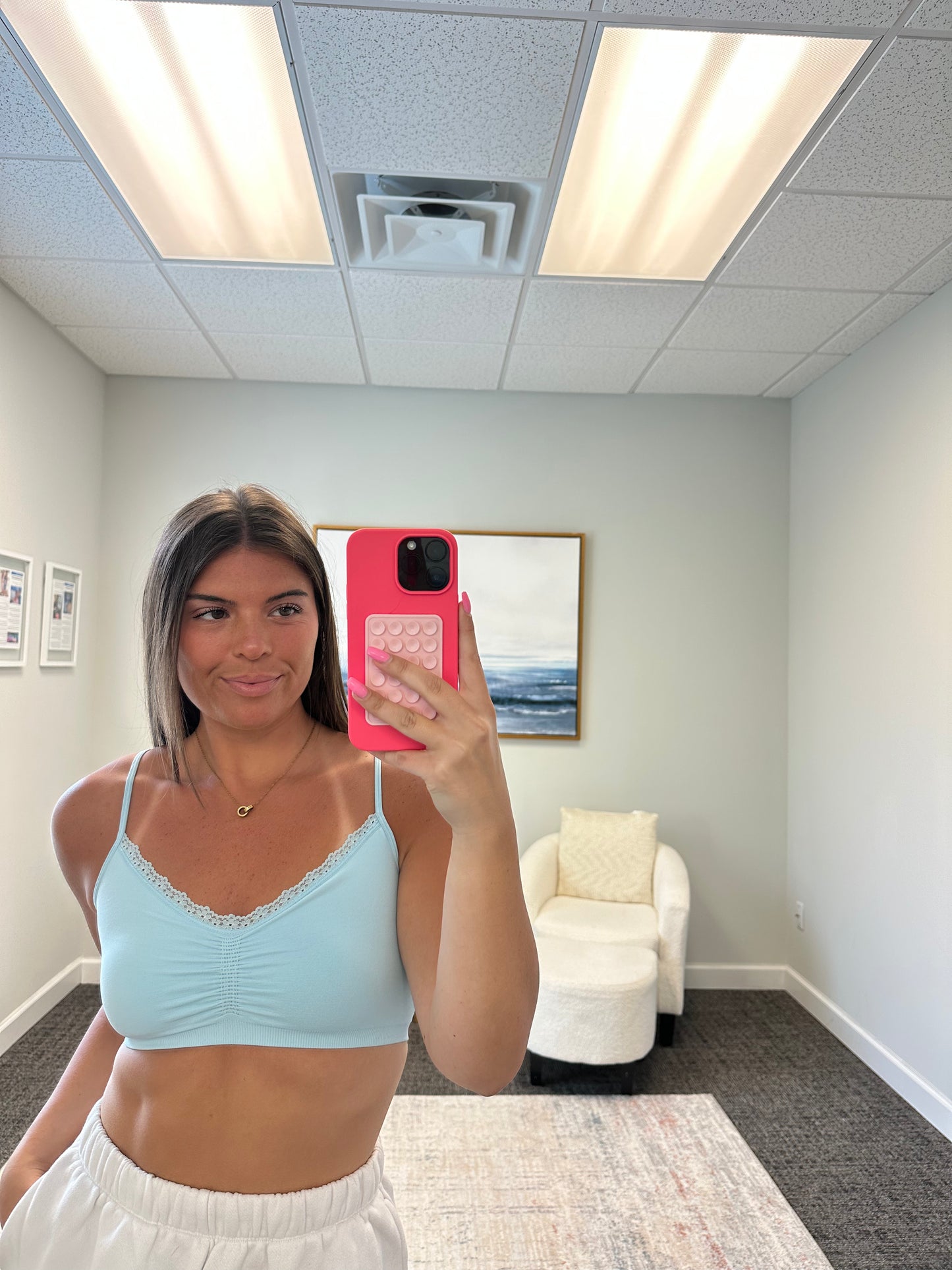 The Comfort Lacey Flower Bralette