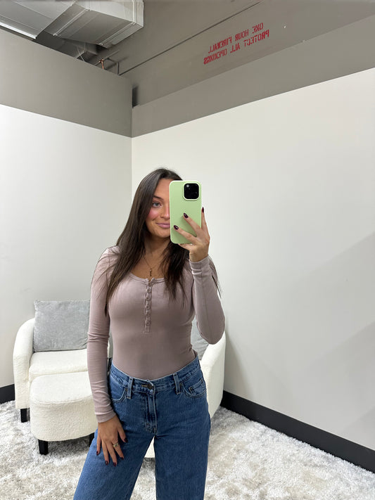 The Rayon Henley Top