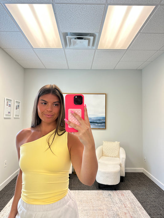 The Comfort One Shoulder Tank