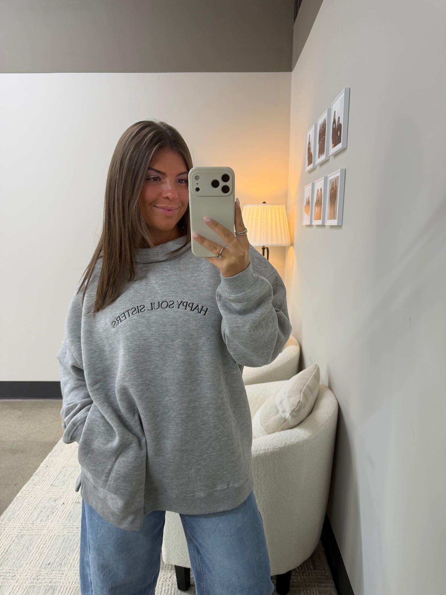 The Essential Happy Soul Sisters Mock Neck