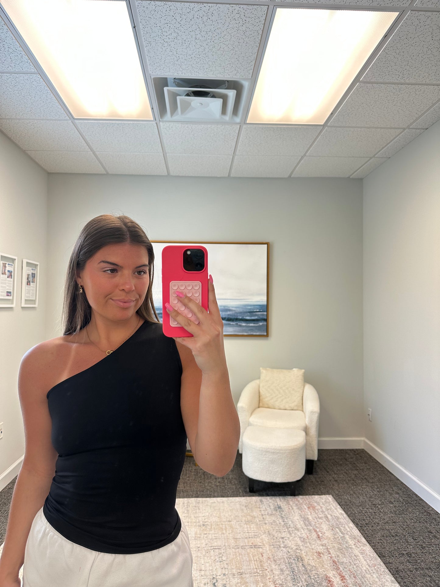 The Comfort One Shoulder Tank