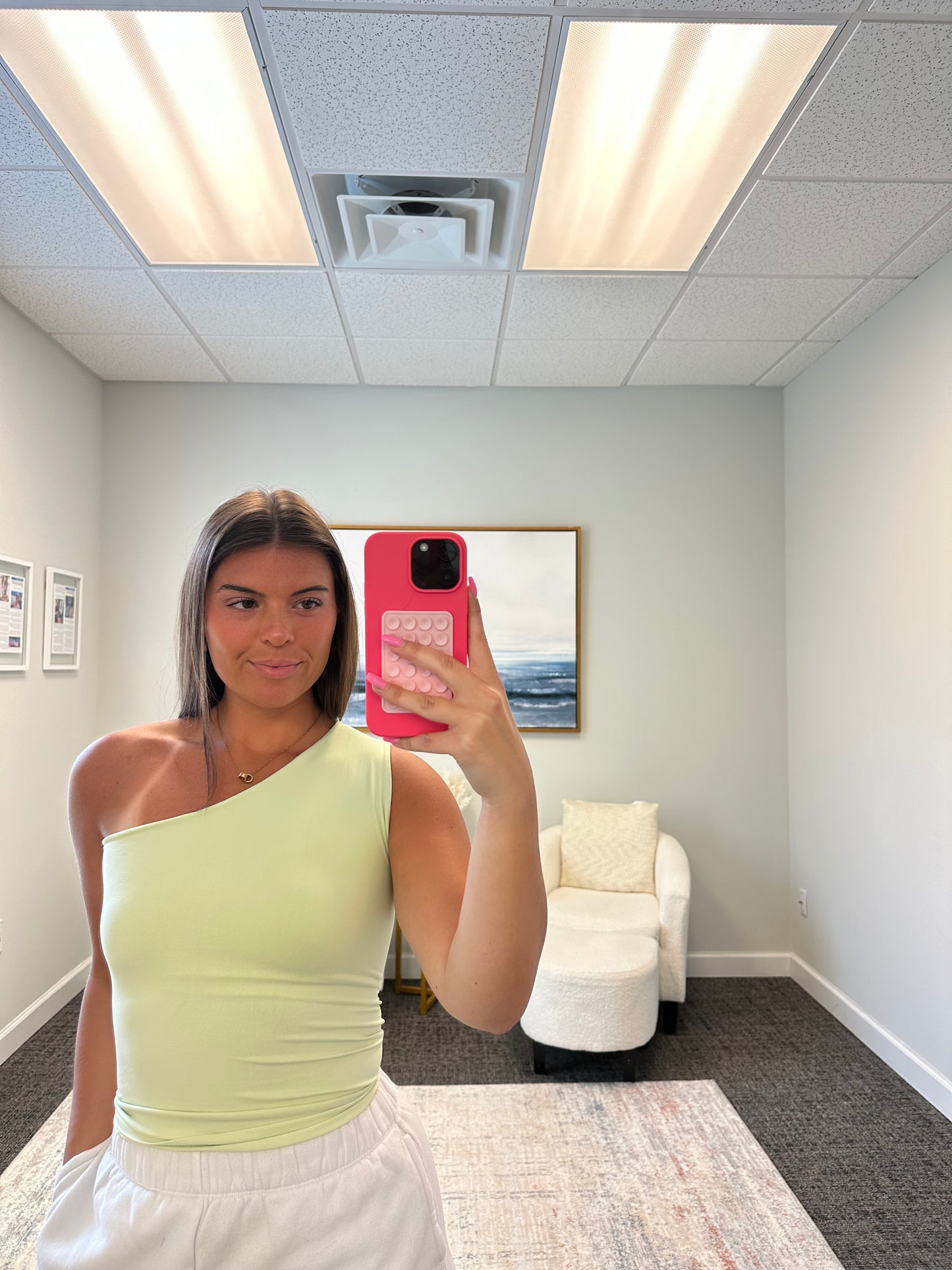 The Comfort One Shoulder Tank