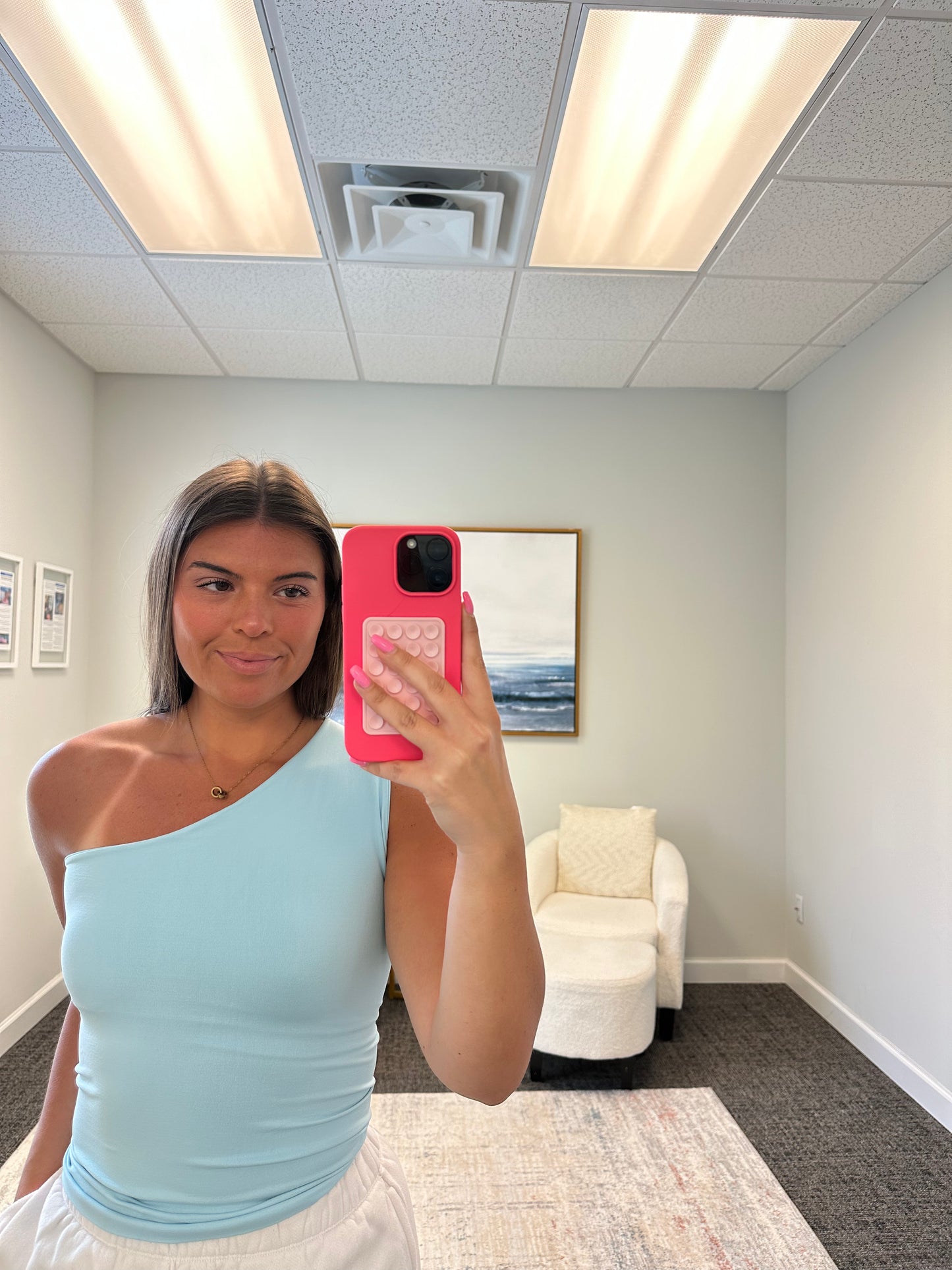 The Comfort One Shoulder Tank