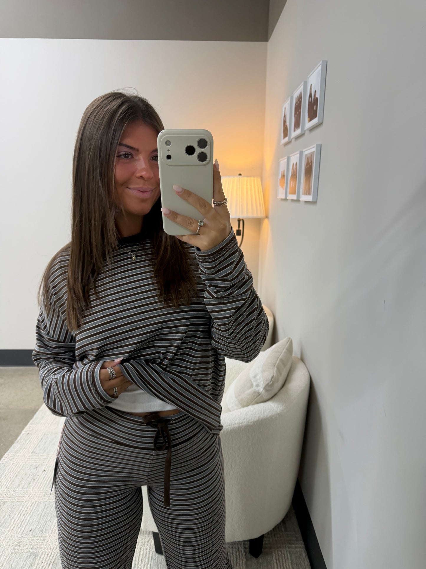The Remi Soft Striped Set