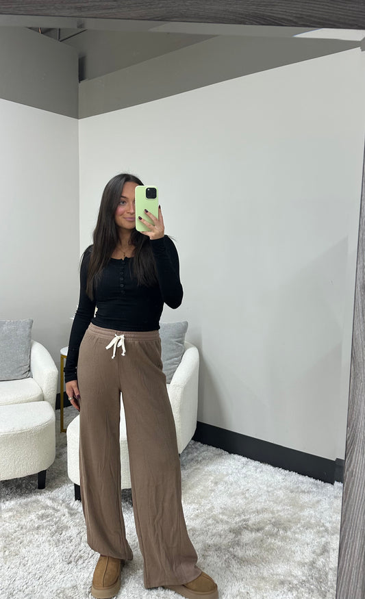 The Waffle Knit Lounge Pants