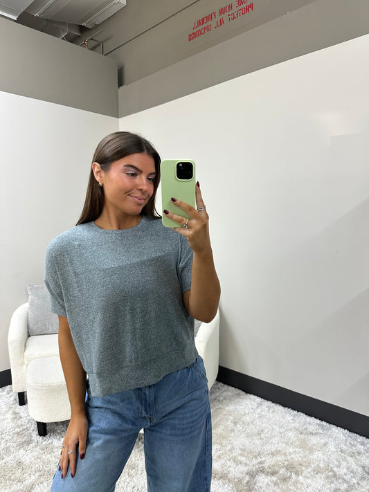 The Brushed Dolman Tee