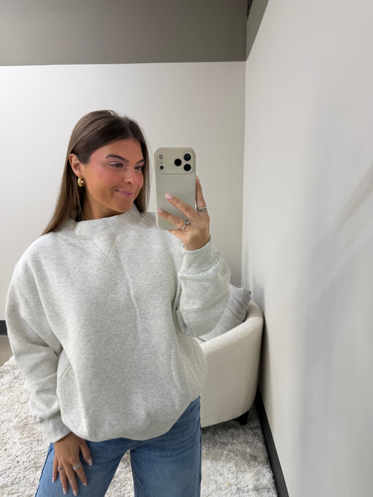 The Plush Mock Neck