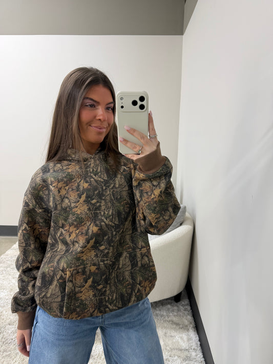 The Oversized Camo Hoodie