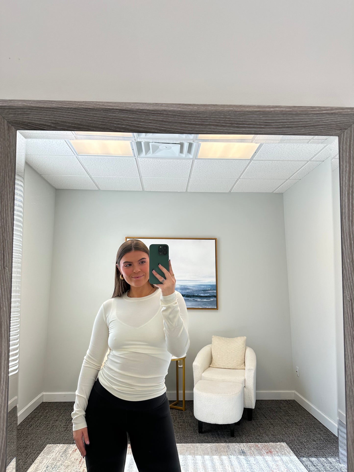 Micro Ribbed Long Sleeve