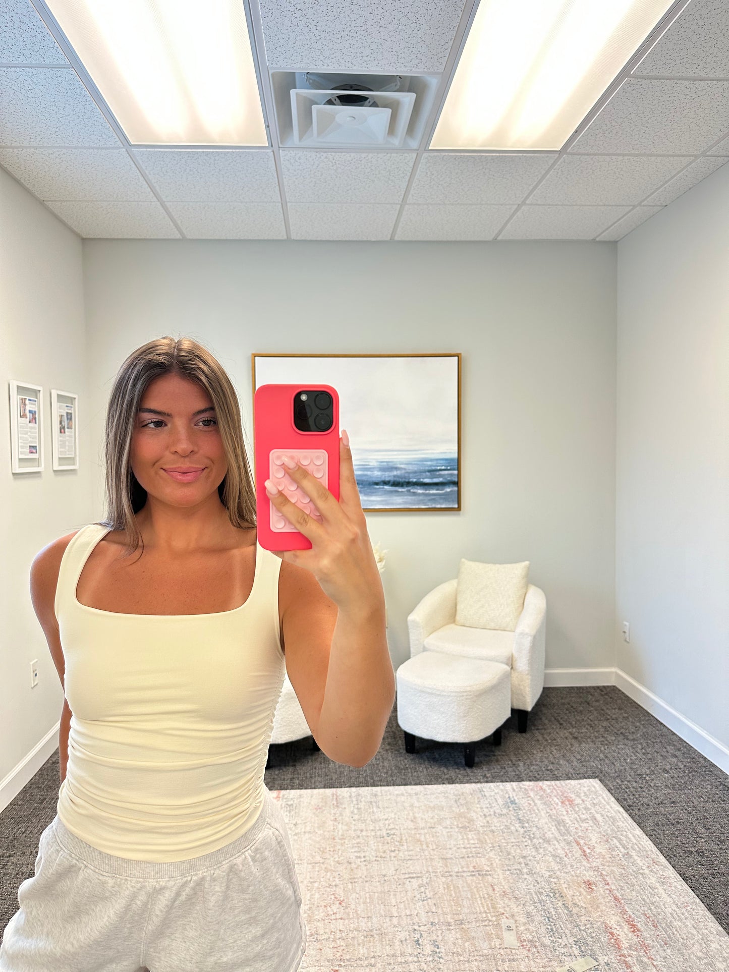 The Comfort Scrunch Tank
