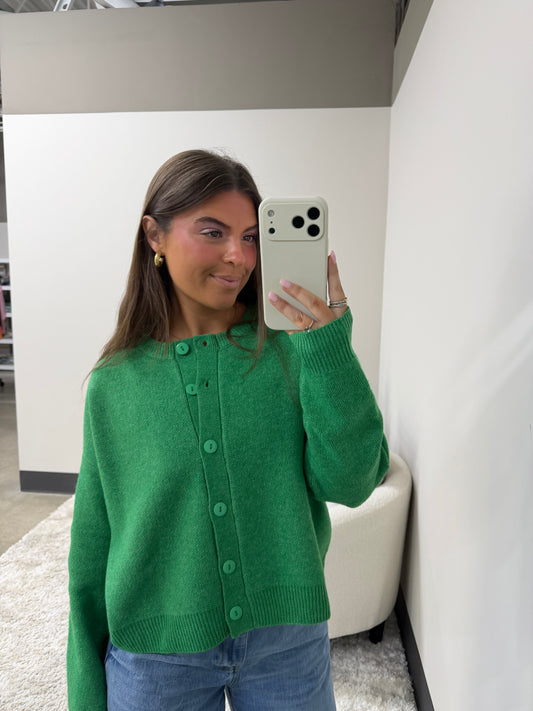 The Thick Button Cardigan