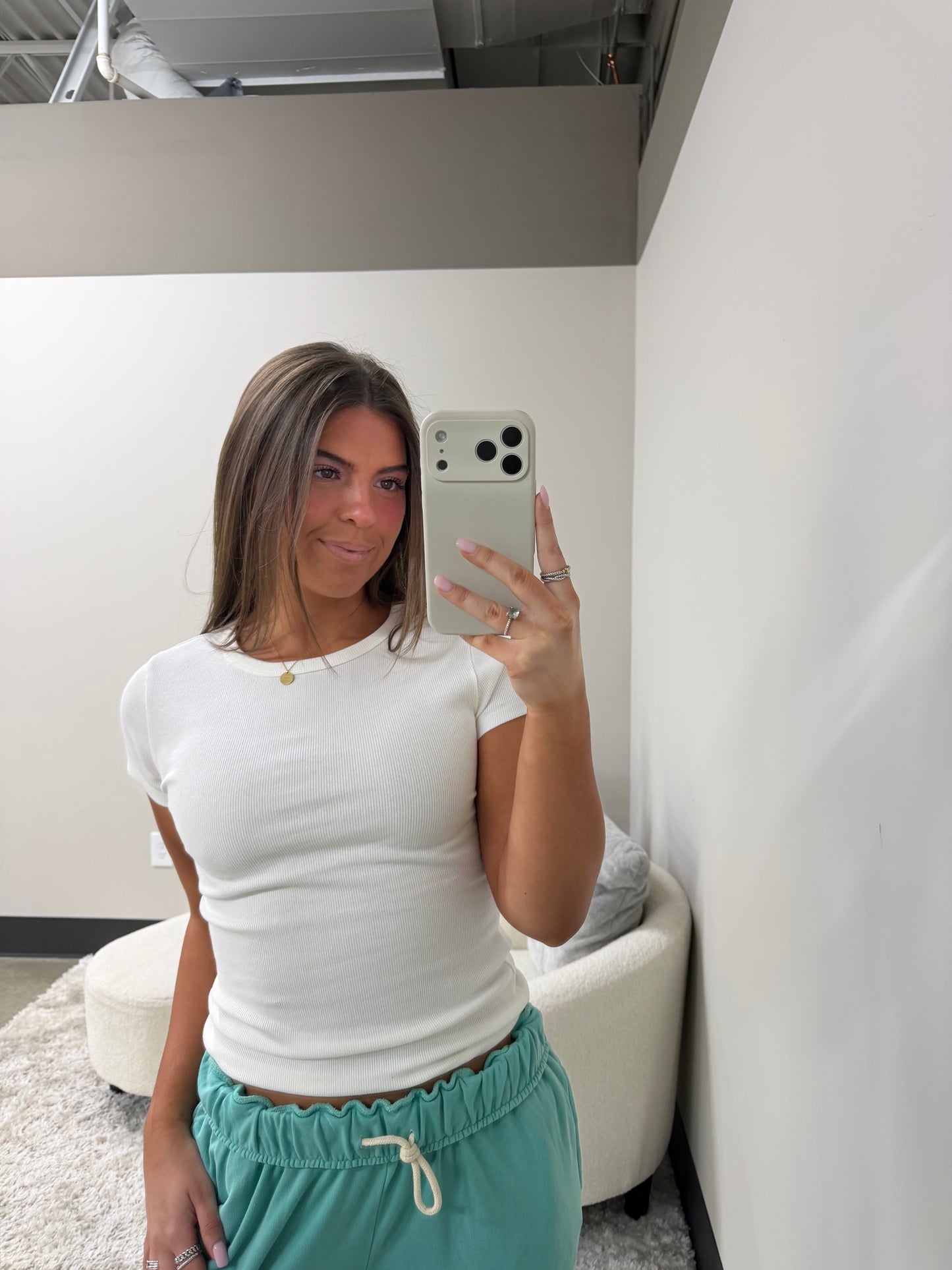 The Basic Ribbed Tee