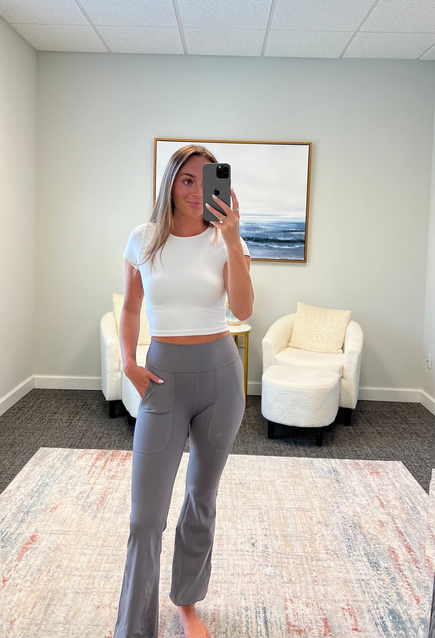 Venice Bubble Hem Leggings