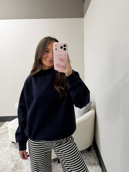 The Plush Mock Neck