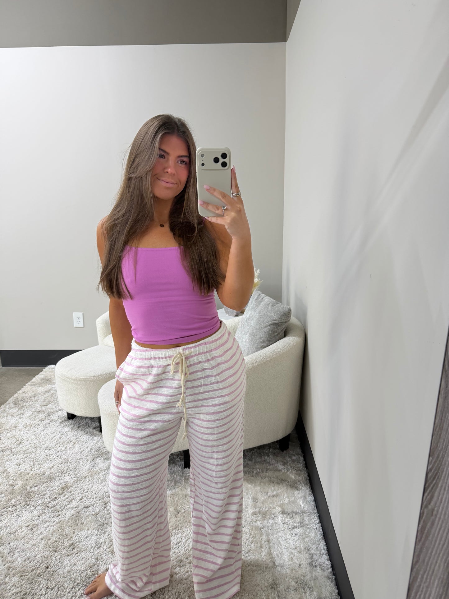The Striped Terry Pants