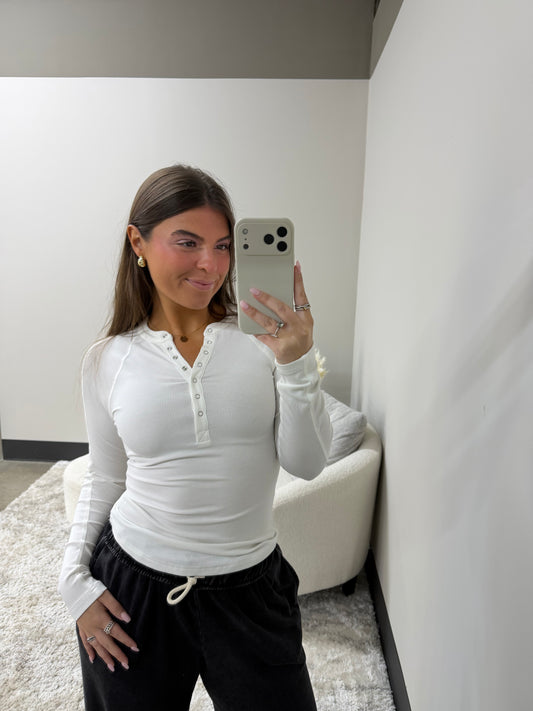 The Micro Ribbed Henley