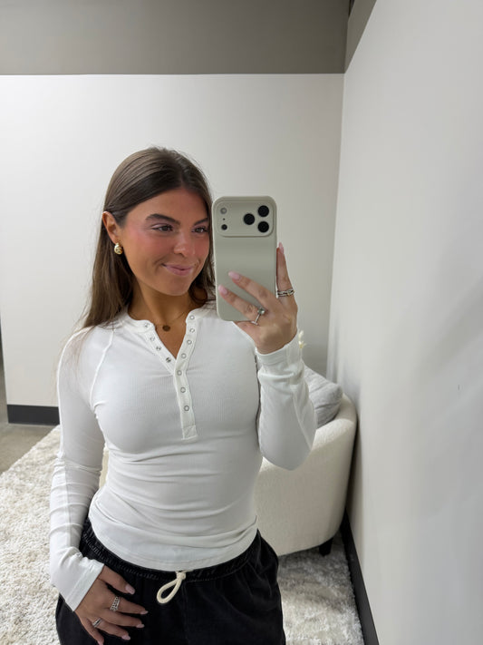 The Micro Ribbed Henley