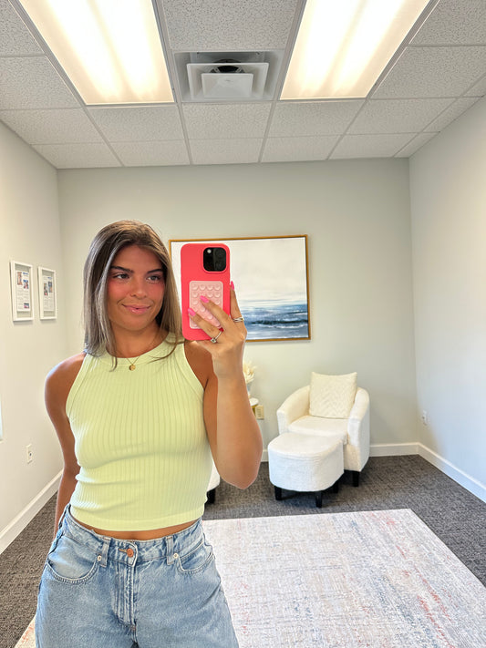 The Wide Ribbed High Neck