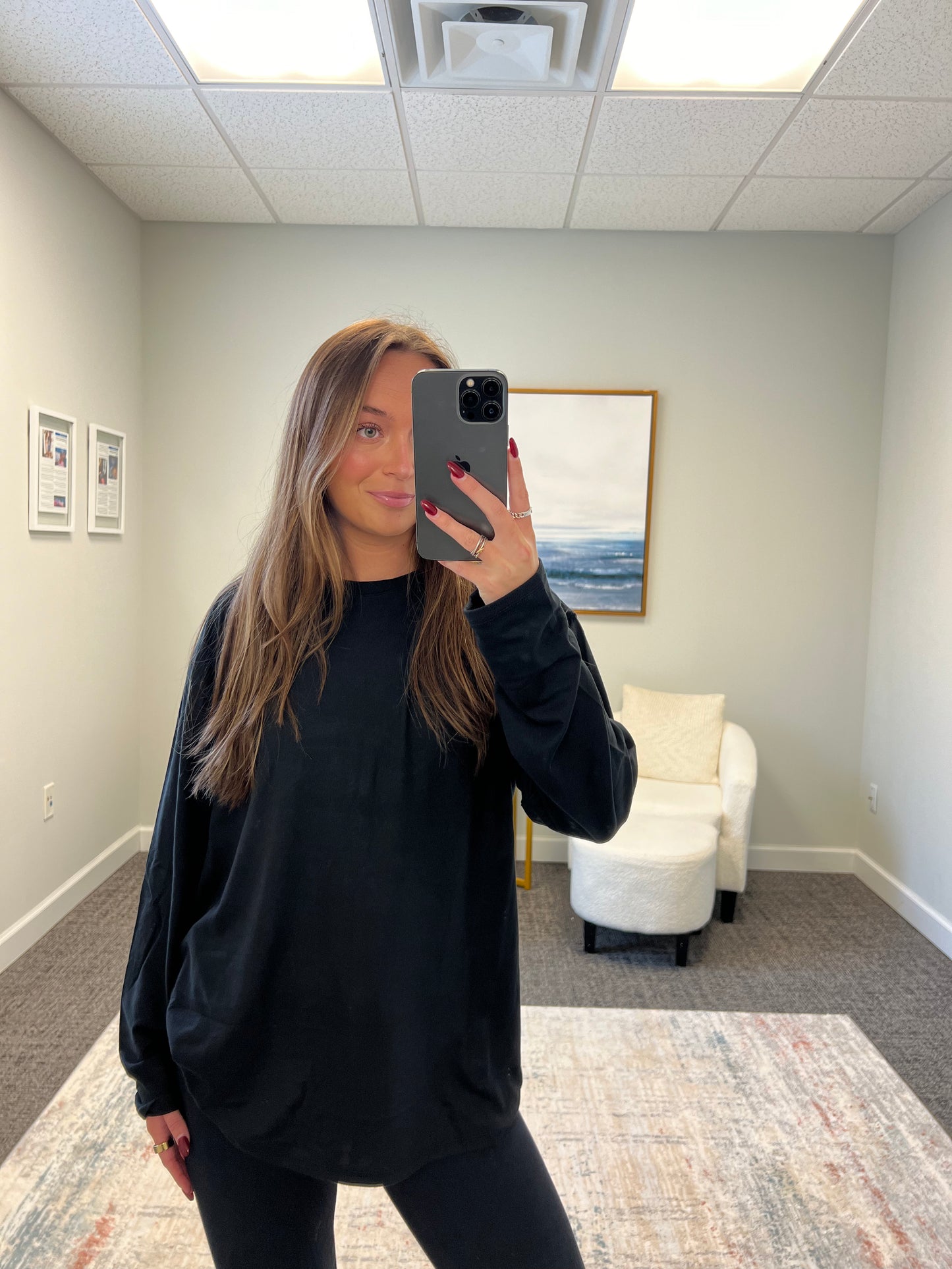 The Brushed Boyfriend Long Sleeve