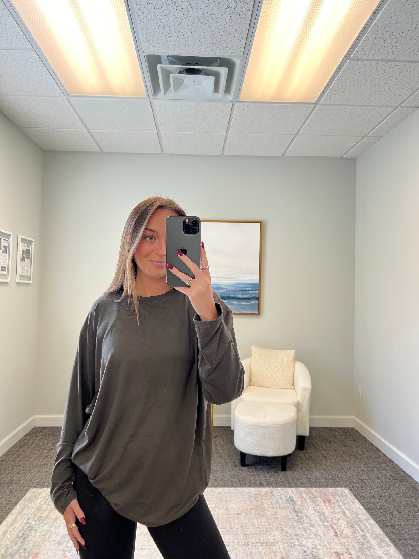 The Brushed Boyfriend Long Sleeve