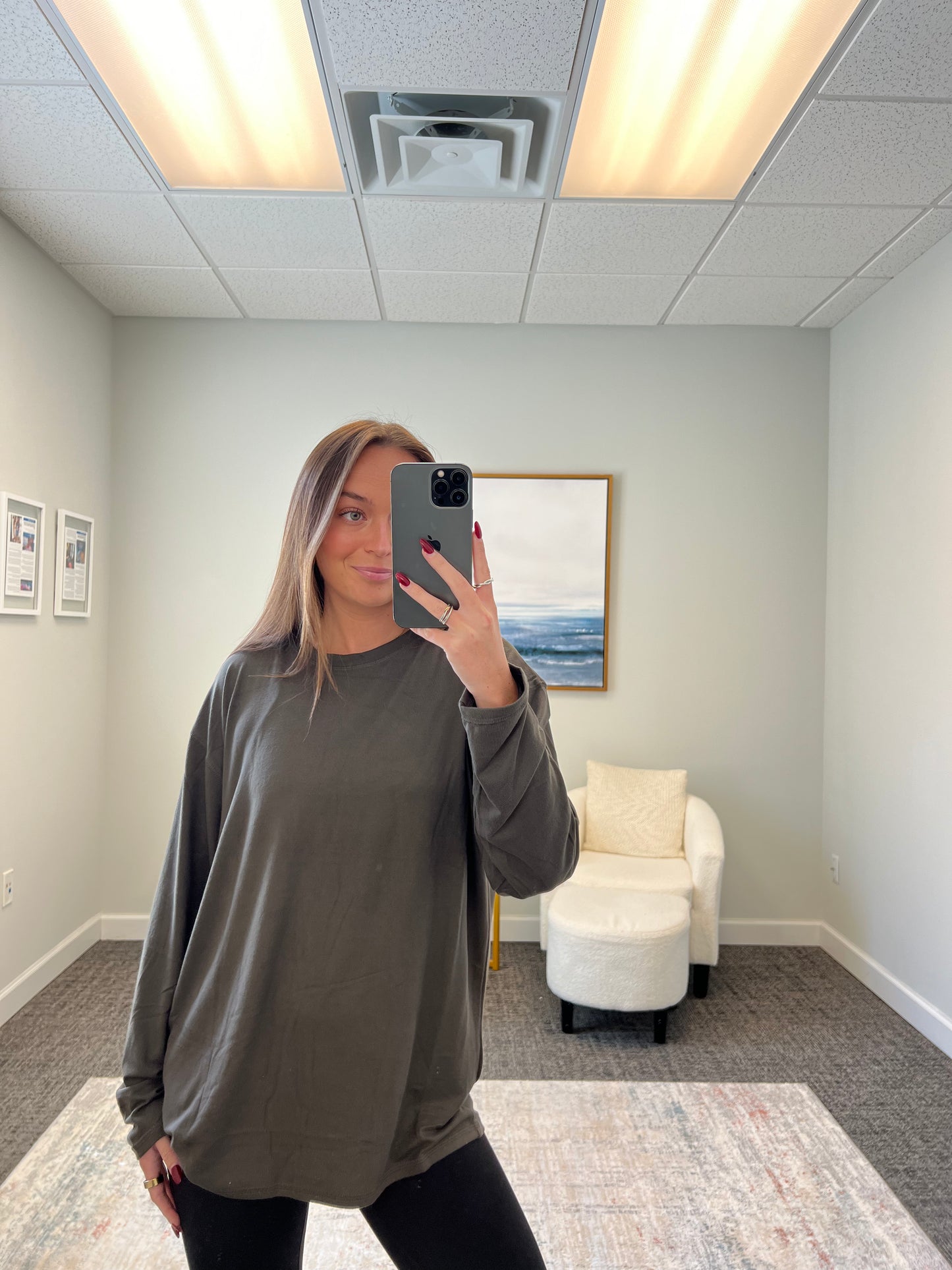 The Brushed Boyfriend Long Sleeve