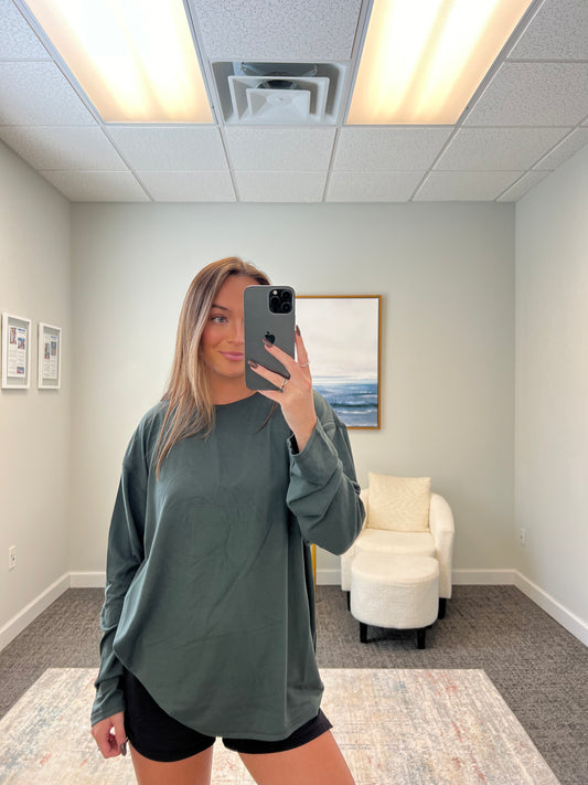 The Brushed Boyfriend Long Sleeve