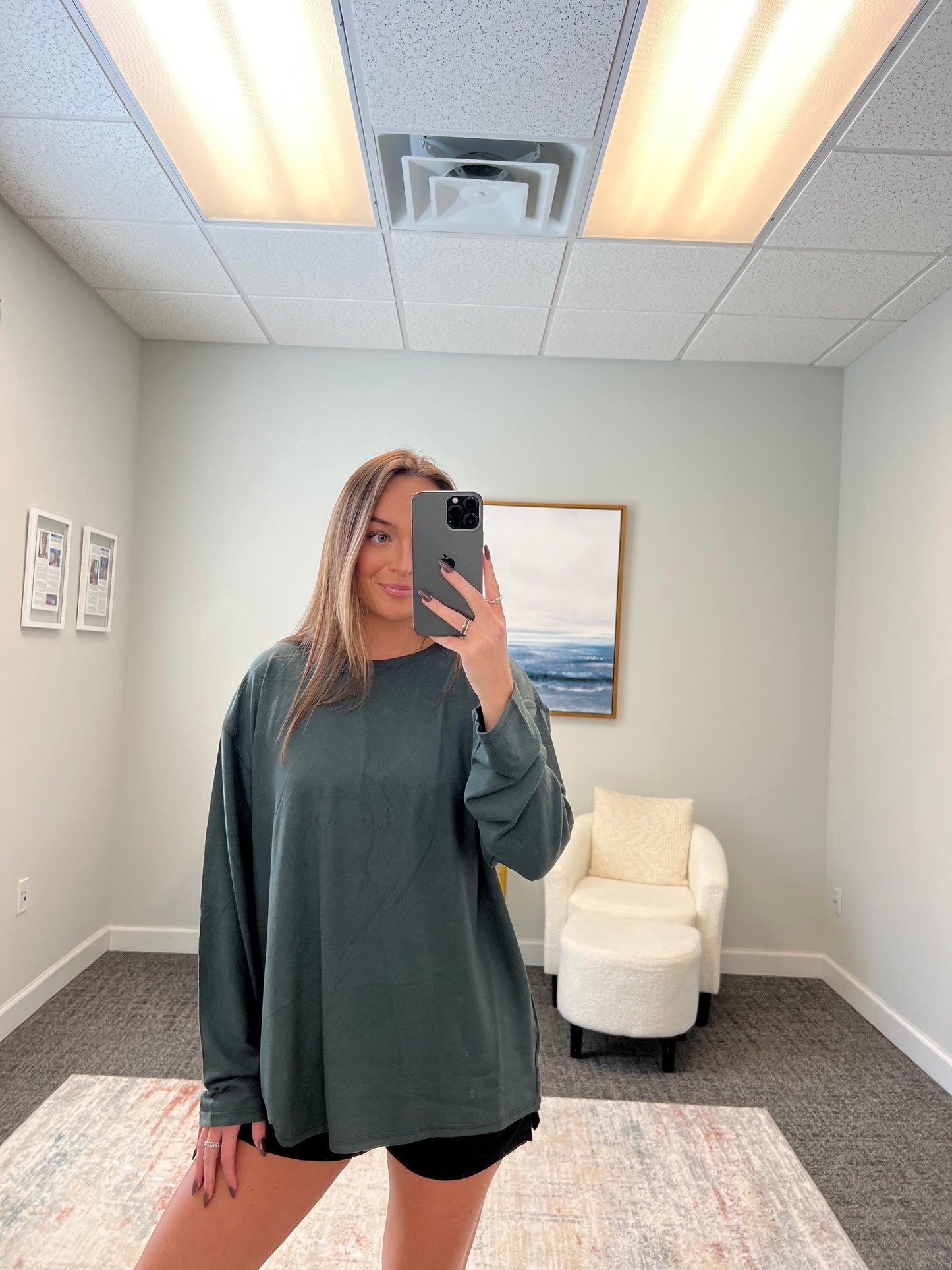 The Brushed Boyfriend Long Sleeve