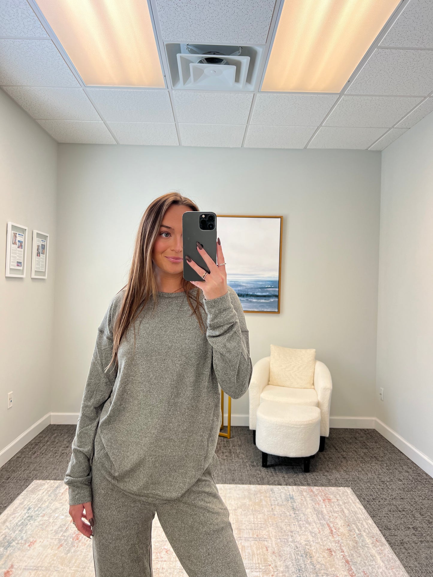 The Brushed Crew Long Sleeve