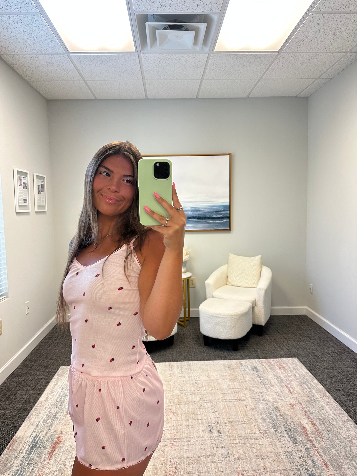 The Strawberry Cream PJ Set