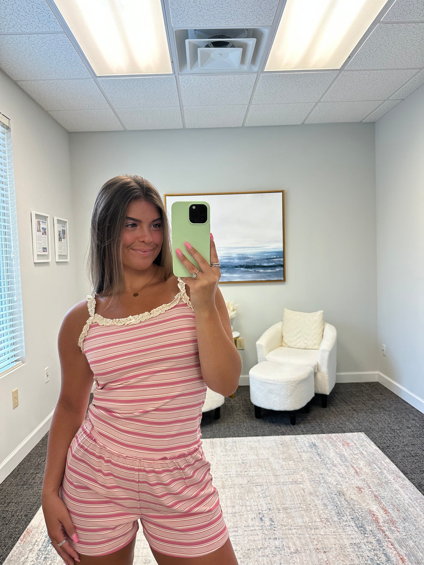The Striped PJ Set