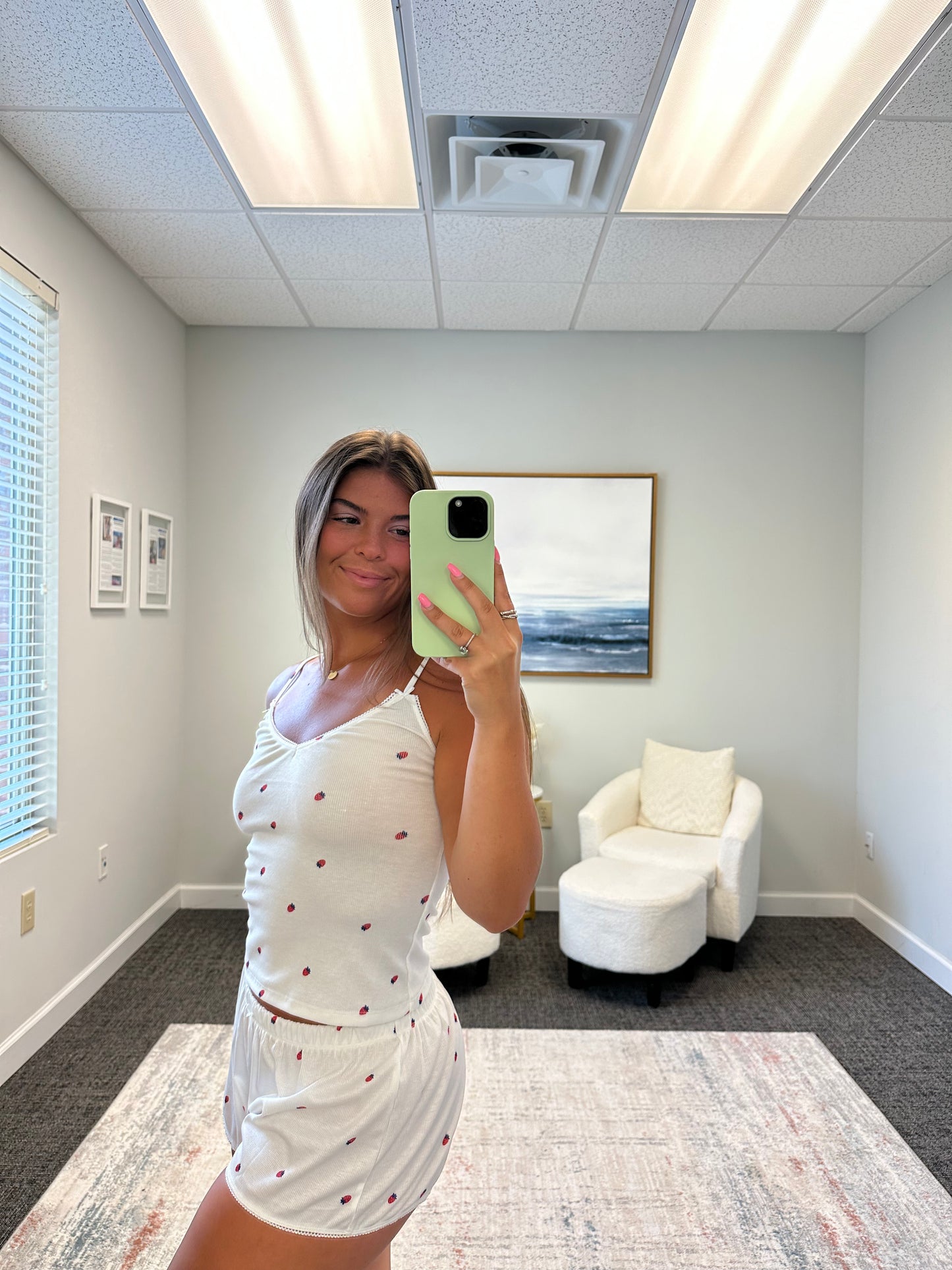 The Strawberry Cream PJ Set