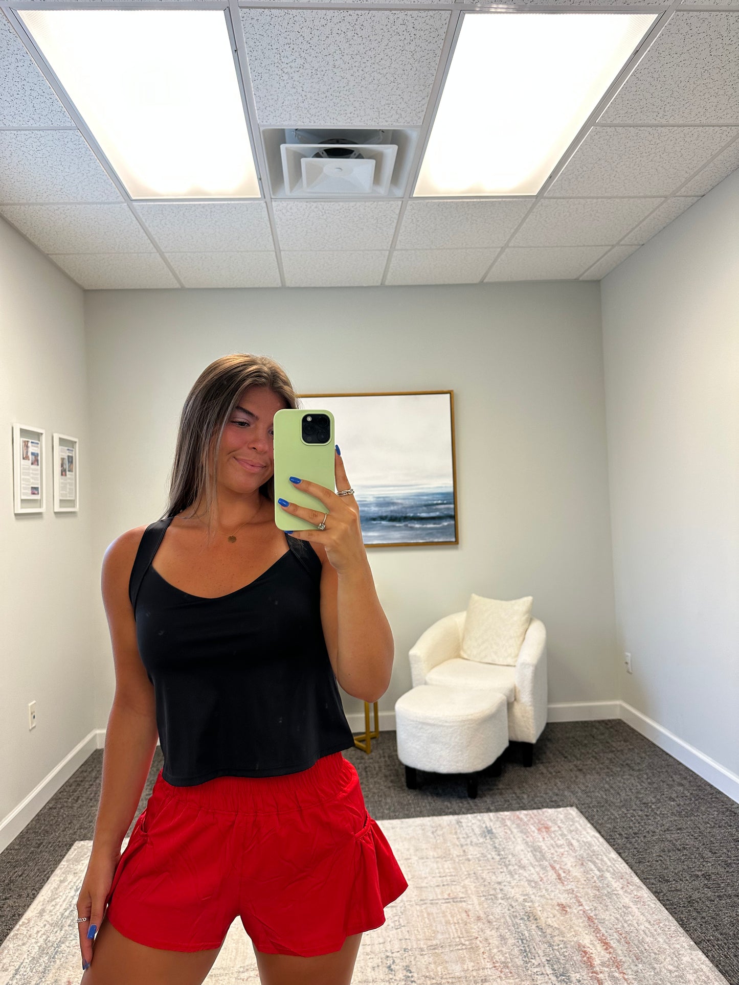 The Drapey Mini Shorts