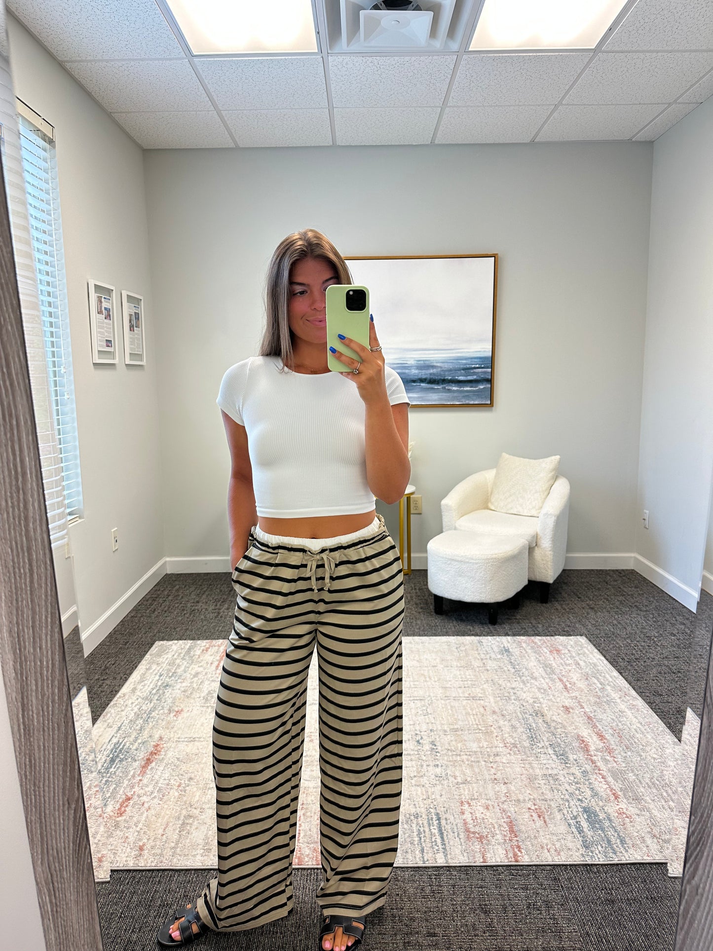 The Striped Boxer Pants