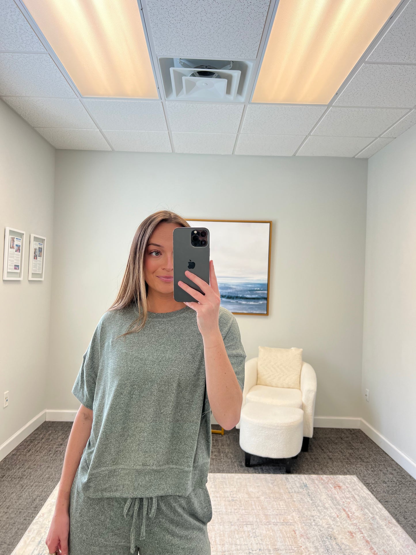 The Brushed Dolman Tee
