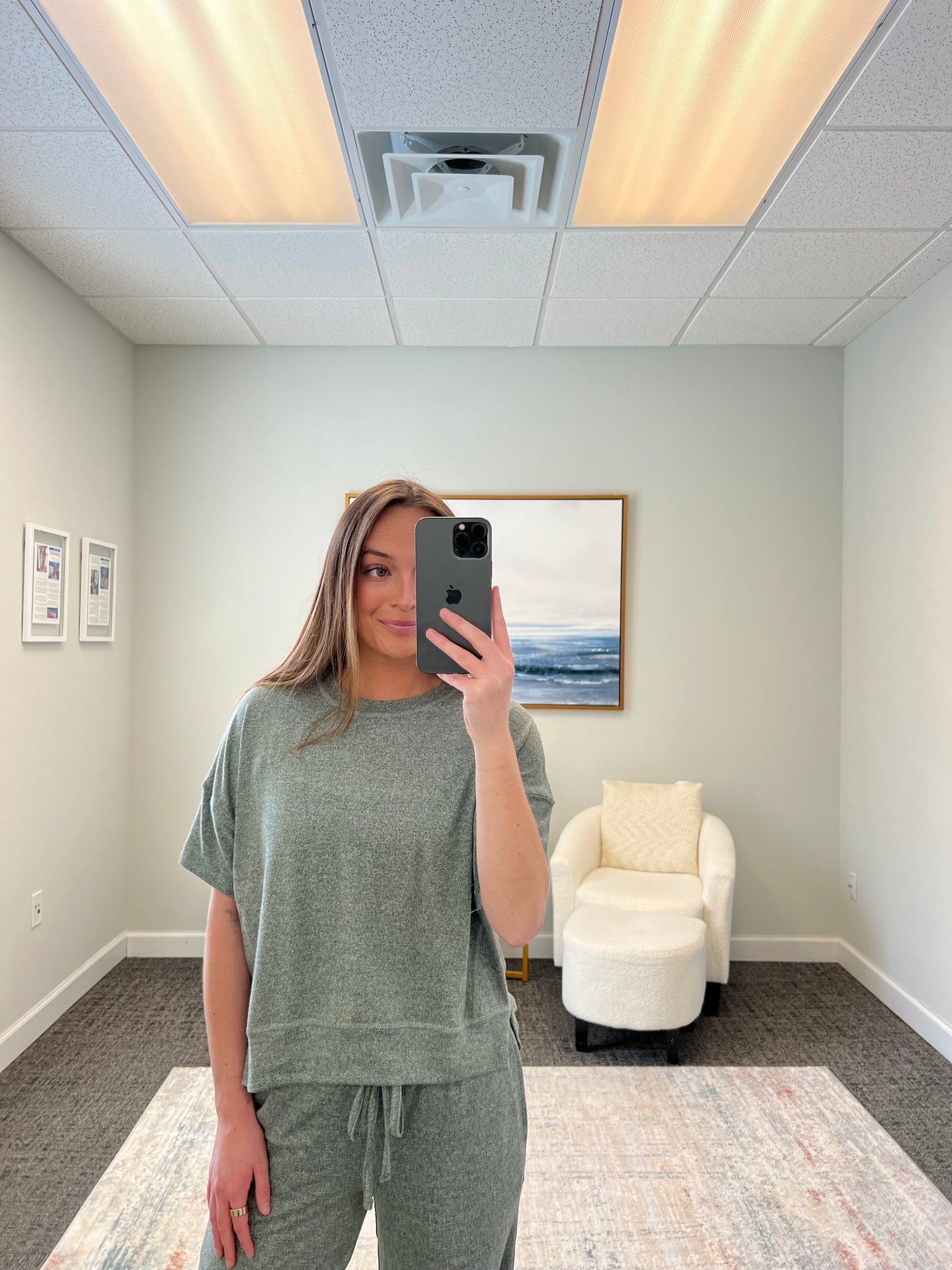 The Brushed Dolman Tee